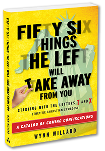 Wynn Willard 56 Things The Left Will Take Away From You book